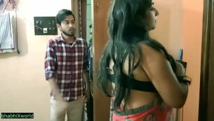 Beautiful bhabhi amazing hot threesome sex!! bhabhiXworld exclusive